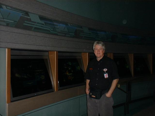 Marty at the Star Wars Experience at the Hilton Hotel
